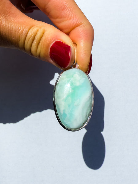 Hemimorphite Pendant
