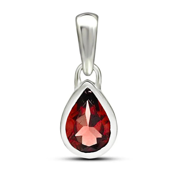 Garnet Pendant 7x5mm