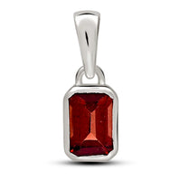Garnet Pendant 6x4mm