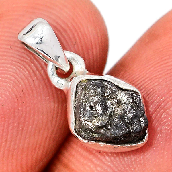 Black Diamond Raw Pendant