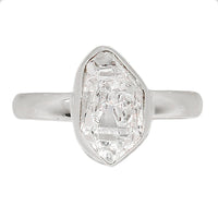 Herkimer Diamond Ring size 8