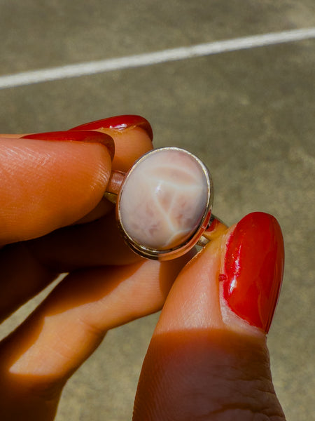 Natrolite Ring size 5