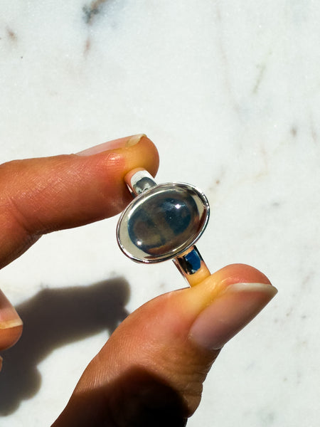 Agni Manitite “Pearl of Fire” Ring Size 10
