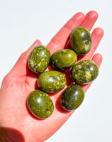 Green Opal Tumblestone