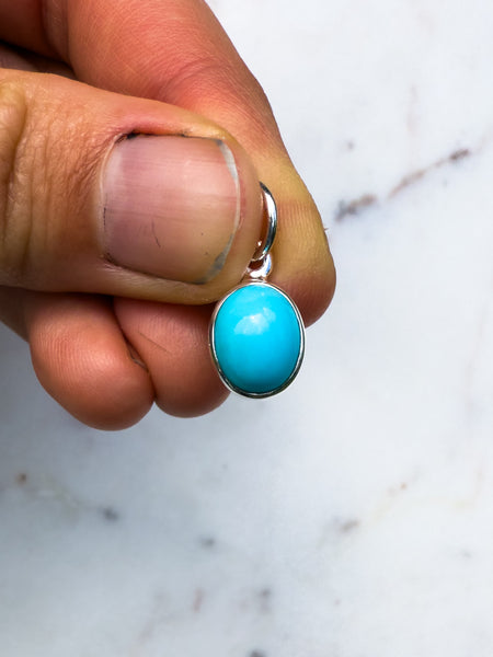 Natural Kingman Turquoise Pendant