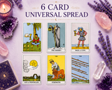 Tarot 6 card reading of what needs to come up Audio recording