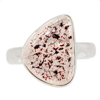 Lepidocrocite in Quartz Ring Size 5.5