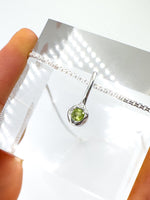 Peridot- Leo Birthstone Pendant Sterling Silver