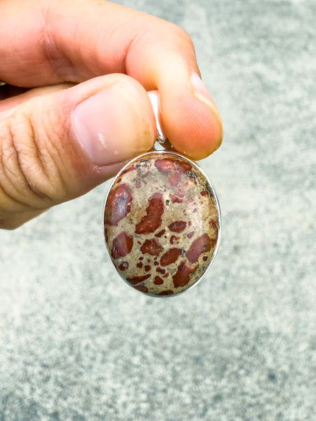 Asteroid Jasper Pendant
