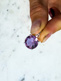 Alexandrite Lab Created Pendant