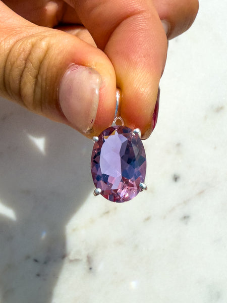 Alexandrite Lab Created Pendant