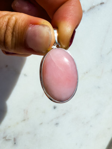 Pink Opal Pendant