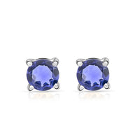 Iolite Stud 4mm