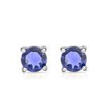 Iolite Stud 4mm