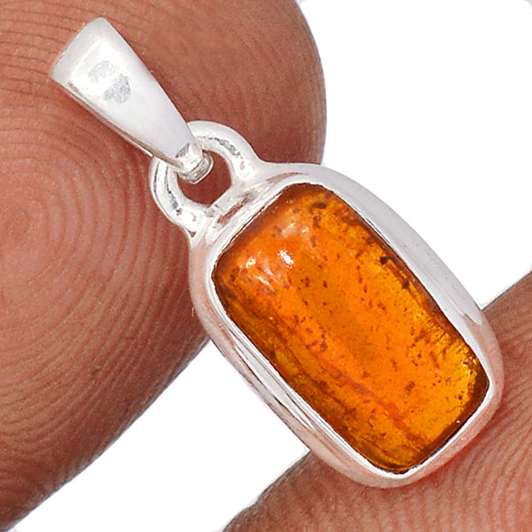 Orange Kyanite Pendant