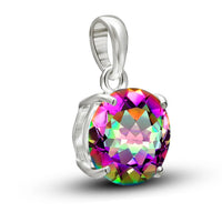 Mystic Topaz 9mm Pendant