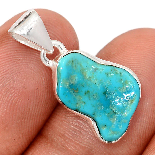 Natural Sleeping Beauty Turquoise Pendant Arizona