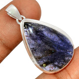Iolite Sunstone Pendant