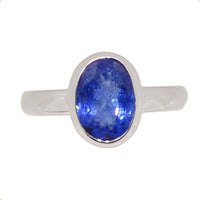 Tanzanite Faceted Ring Size 6.5