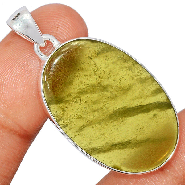 Vesuvianite (Vessonite) Pendant