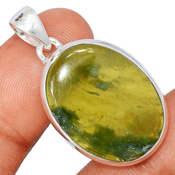 Vesuvianite (Vessonite) Pendant