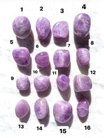 Kunzite Q1 Tumblestone