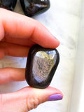 Rare Hypersethene Tumblestone