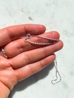 Choker Silver 14 inch chain