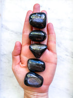 Rare Hypersethene Tumblestone
